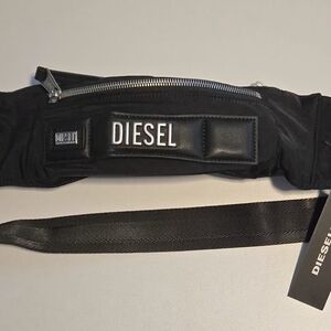 DIESEL Black Men’s Nylon Waist Bag